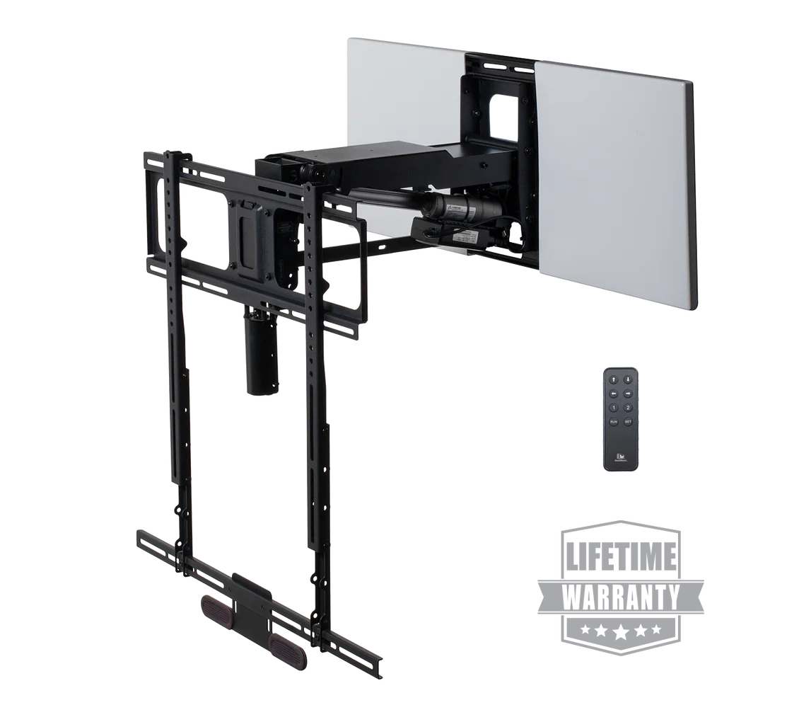 MM815 Motorized Drop Down & Swivel TV Mount