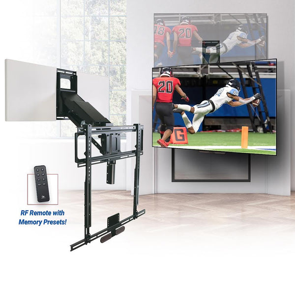 MM815 Motorized Drop Down & Swivel TV Mount – MantelMount.ca