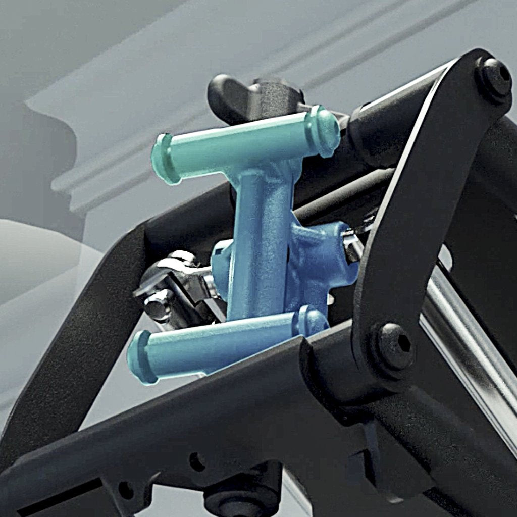 MM860 Motorized Drop Down & Swivel TV Mount