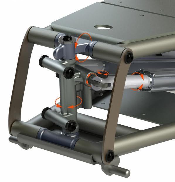 MM860 Motorized Drop Down & Swivel TV Mount